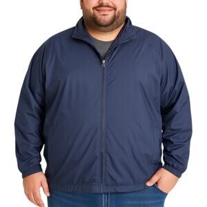 Donald Ross DJR 1872 full-zip windbreaker jacket navy – 3XL